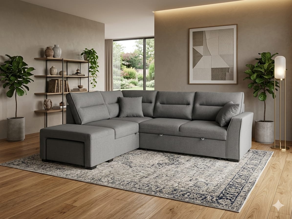 5-Seater Sofa Cum Bed