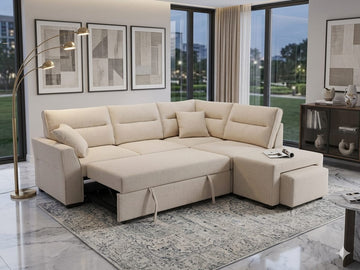 5-Seater Sofa Cum Bed