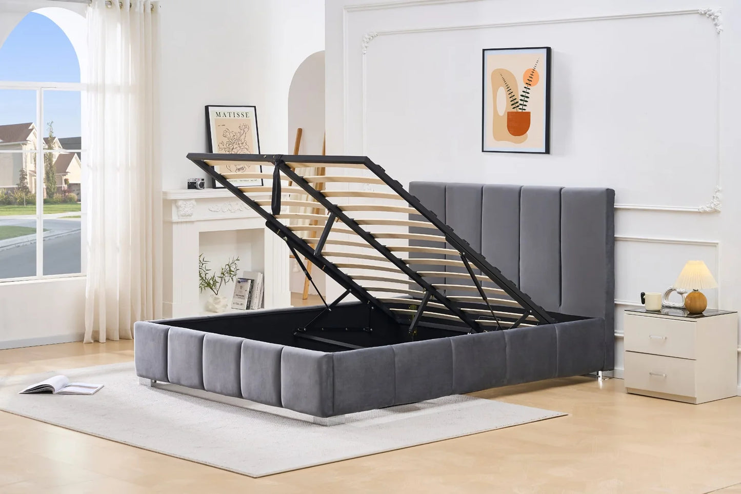 NB 72 – Lift-Up Storage Bed