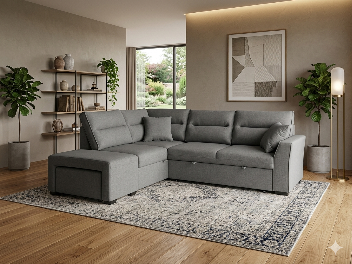 5-Seater Sofa Cum Bed - Image 4