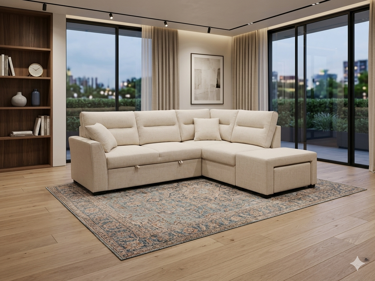 5-Seater Sofa Cum Bed